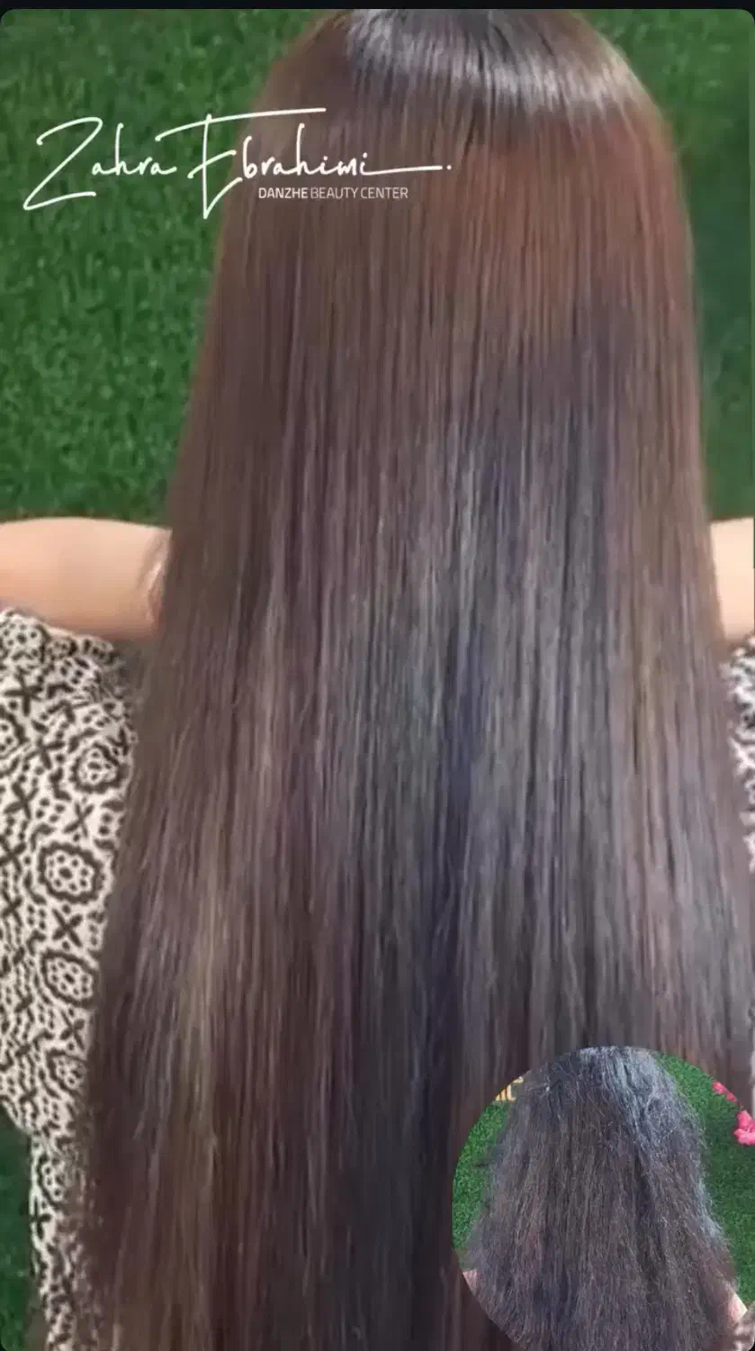 کراتین مو با هر قد مویی فقط ۱۵۰۰|خدمات آرایشگری و زیبایی|شوشتر, |دیوار