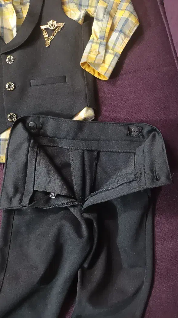 ست ژیله شلوار وپیراهن|کفش و لباس بچه|بجنورد, |دیوار