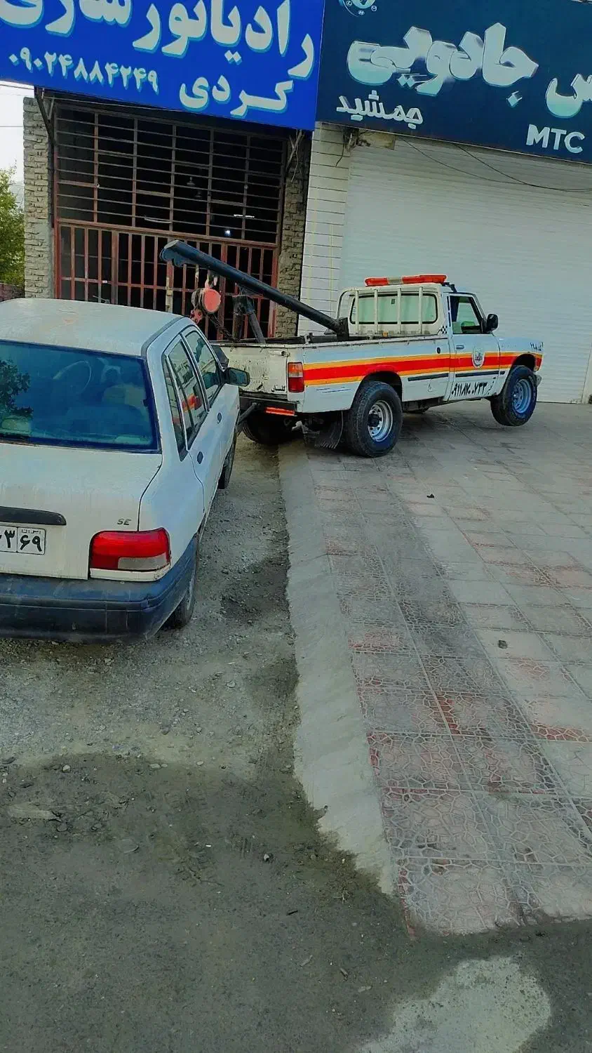 یدک کش محمد ‌.امداد خودرو و مکانیک خودروهای بنزینی|خدمات حمل و نقل|گلوگاه, |دیوار