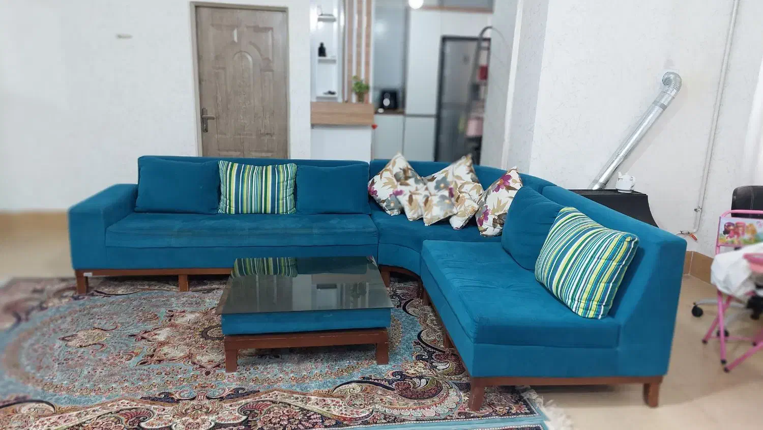 مبل L|مبلمان خانگی و میز عسلی|اشتهارد, |دیوار