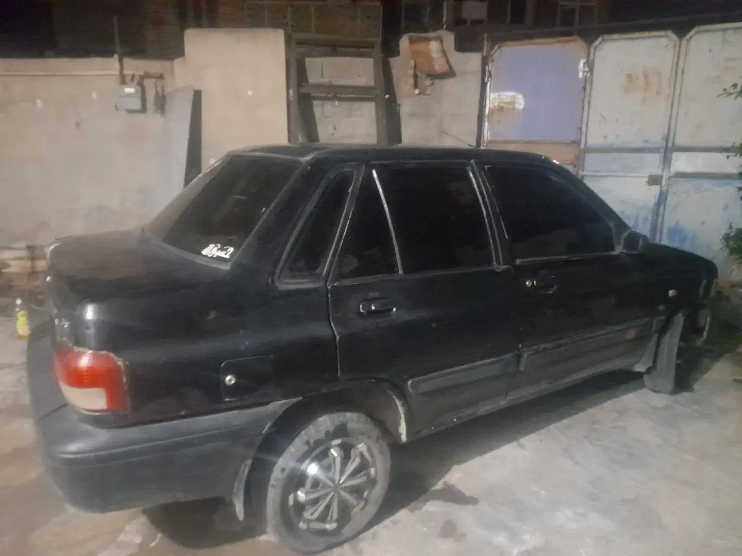 پرایدمشکی مدل 86 دوگانه شرکتی فقط مصرف کننده|خودرو سواری و وانت|نورآباد ممسنی, |دیوار