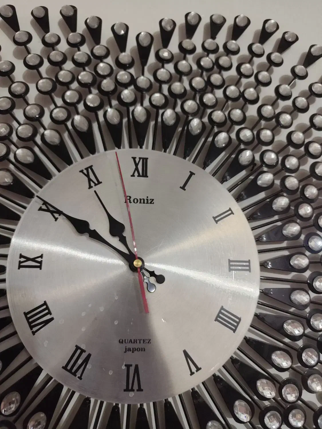 ساعت دیواری قلبی ژاپنی کوارتز موتور قوی|ساعت دیواری و تزئینی|قم, نیروگاه|دیوار