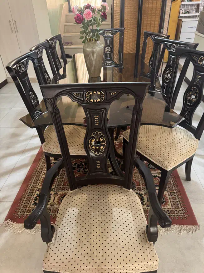 ناهارخوری ۸ نفره|میز و صندلی غذاخوری|دماوند, گیلاوند|دیوار