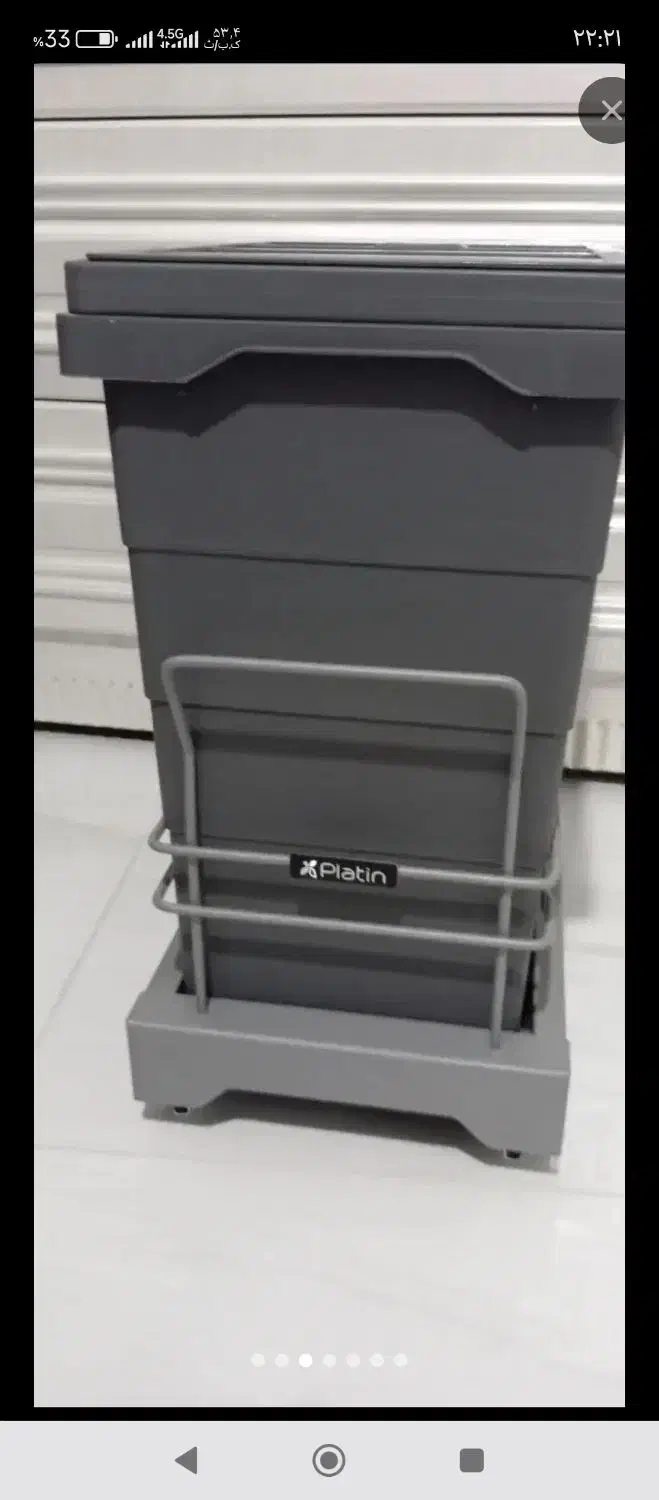 سطل زباله ریلی|ظروف نگهدارنده، پلاستیکی، یک‌بارمصرف|مشهد, خواجه ربیع|دیوار