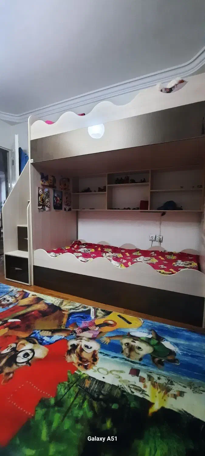 تخت ۲طبقه|تخت و سرویس خواب|رشت, رودبارتان|دیوار