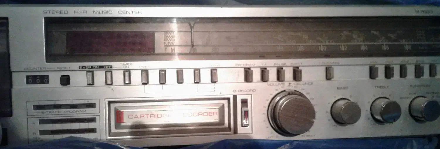 فروش دو دستگاه استریو باقابلیت پخش دو نوع نوار|سیستم صوتی خانگی|بروجرد, |دیوار