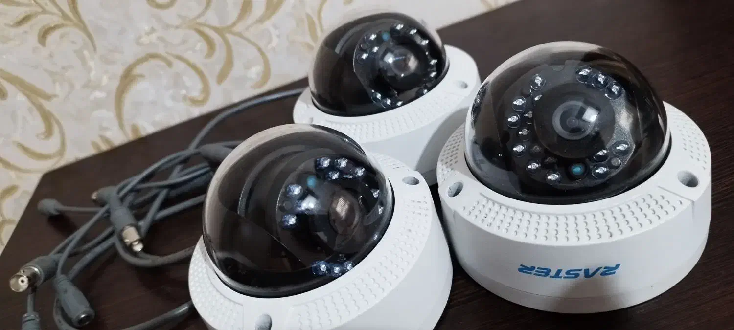 ۷دوربین و یک dvr 8کانال|دوربین مداربسته|شاهین‌شهر, فردوسی|دیوار