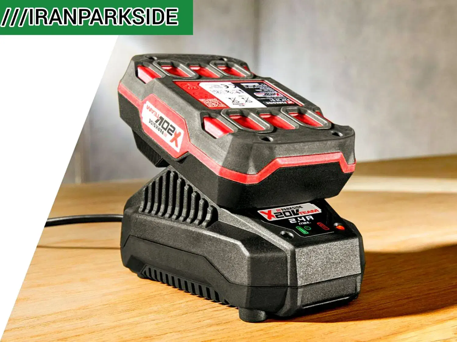 باتری و شارژر اصلی پارکساید آلمان|مصالح و تجهیزات ساختمان|تهران, جمالزاده|دیوار