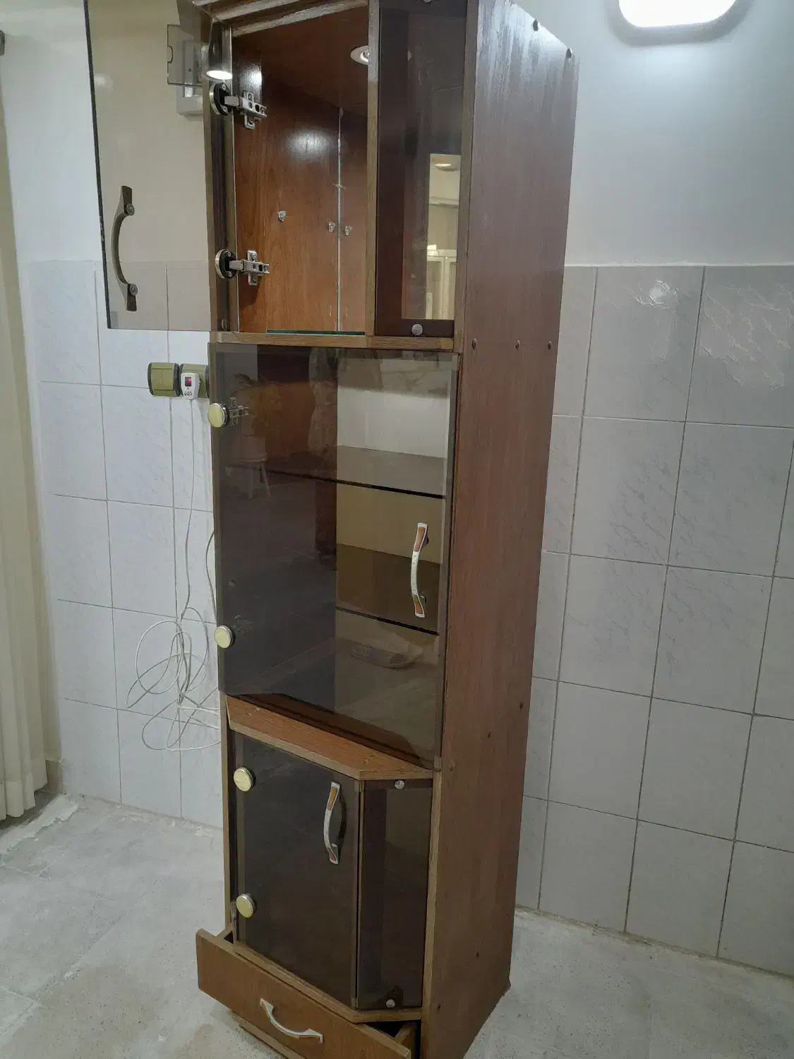 بوفه ام دی اف چراغ دار|بوفه، ویترین، کنسول|لاهیجان, طالقانی|دیوار