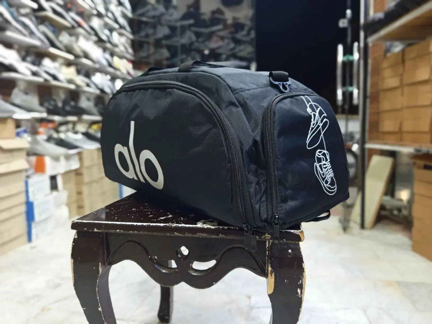 ساک باشگاه ۳ کاره برزنتی|کیف، کفش، کمربند|بروجرد, |دیوار