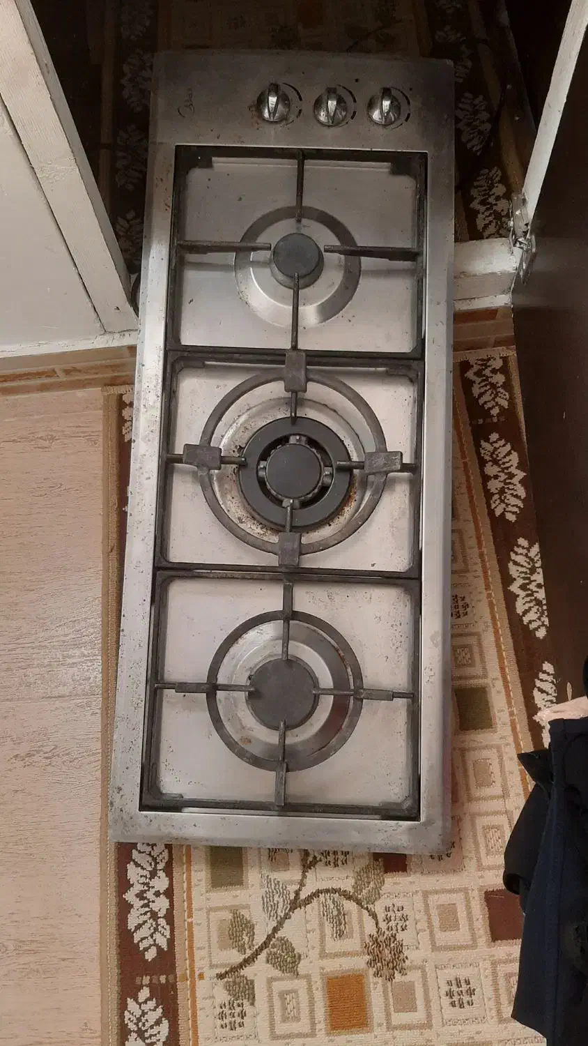 گاز رو میزی ۳ شعله|اجاق گاز و لوازم برقی پختوپز|رشت, کوی بیانی|دیوار