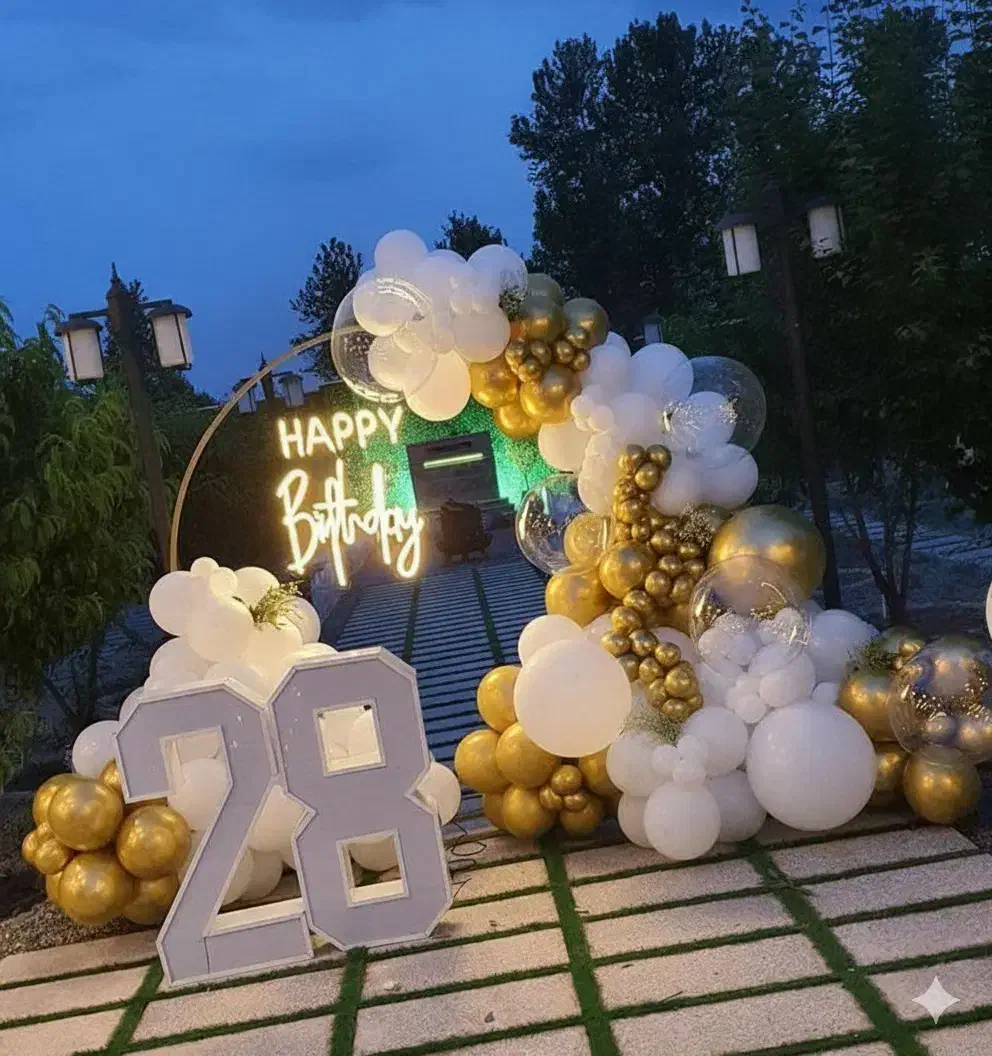 بادکنک آرایی گل آرایی مراسمات|خدمات پذیرایی، مراسم|اسلام‌شهر, باغ فیض|دیوار