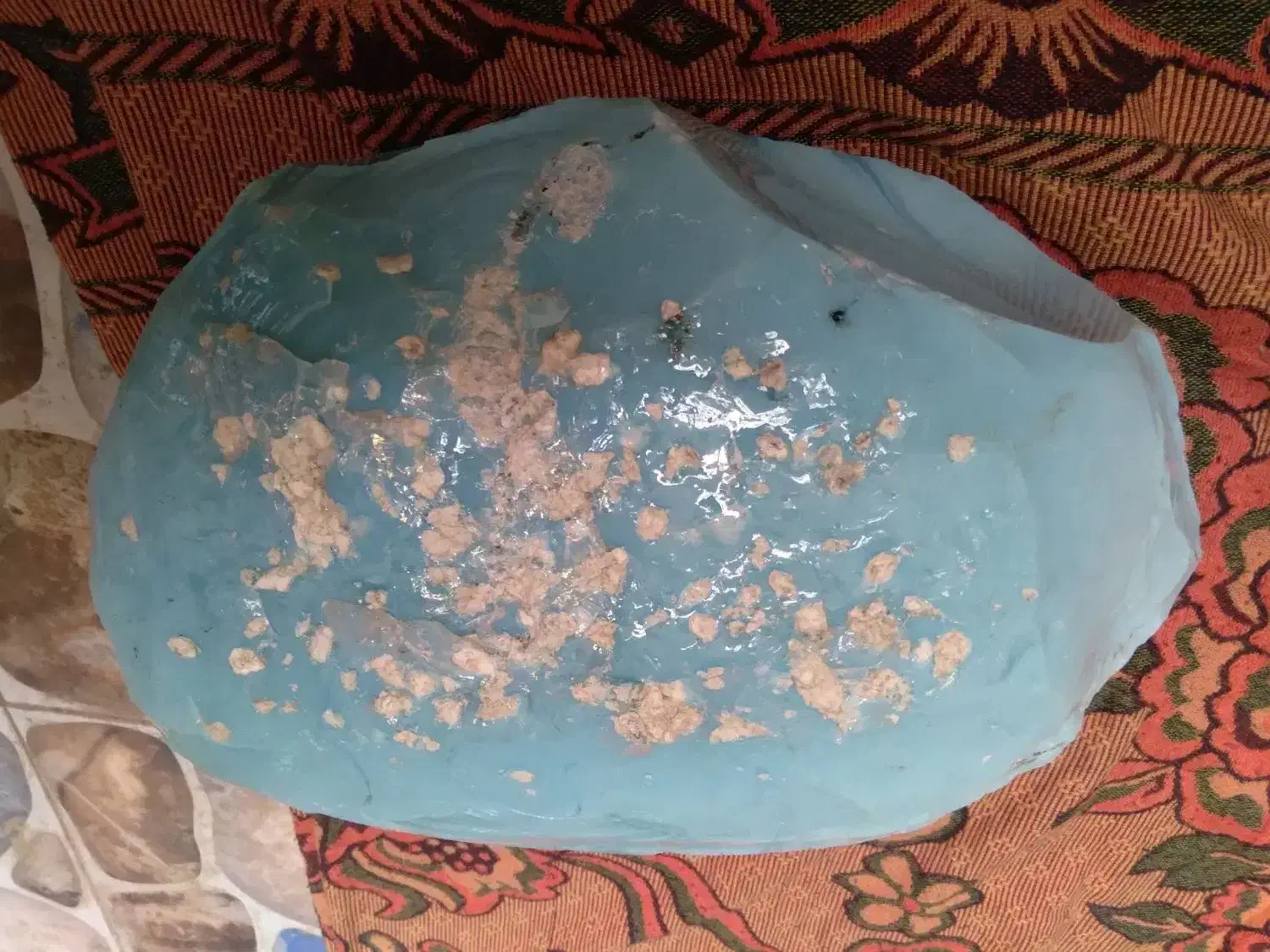 سنگ لاریمار ابی ۲۱کیلویی با جلای چرب شیشه ای|جواهرات|تهران, جمهوری|دیوار