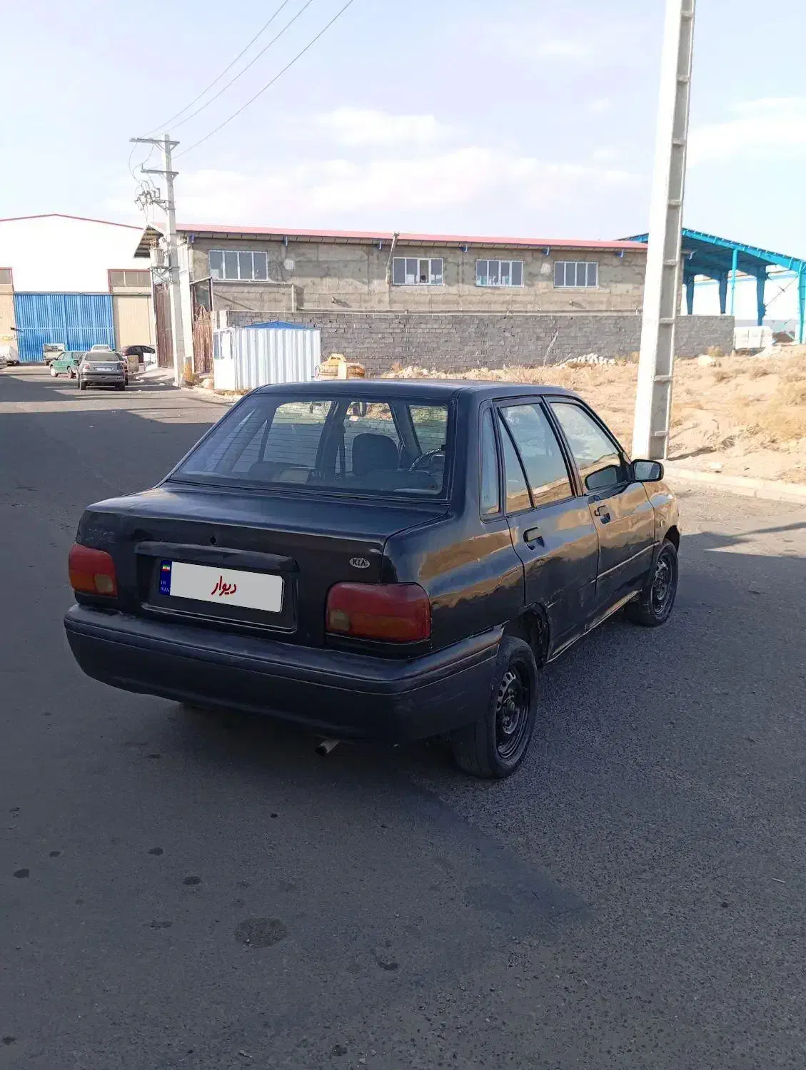 پراید مشکی مدل ۸۱تک|خودرو سواری و وانت|تبریز, |دیوار