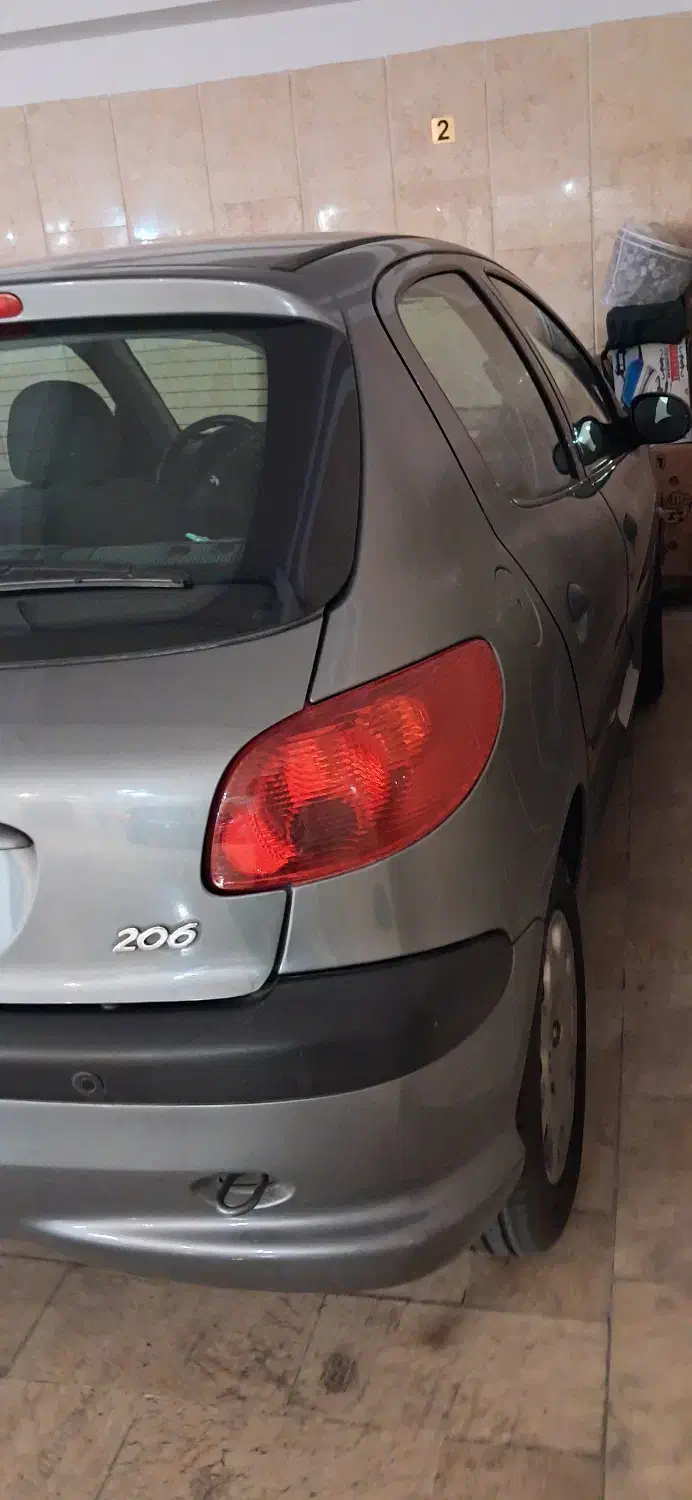 ۲۰۶ مدل ۹۷ تیپ ۲|خودرو سواری و وانت|تهران, شهرآرا|دیوار