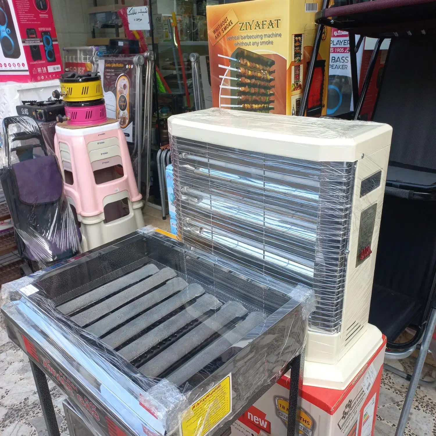 بخاری برقی موجود|بخاری، هیتر، شومینه|رشت, دروازه لاکان|دیوار