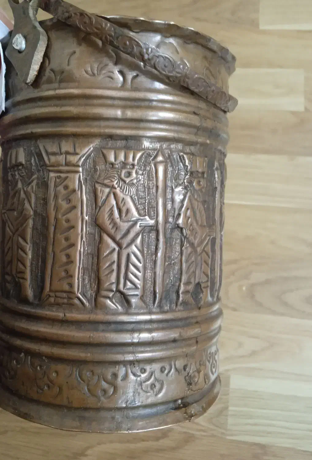 سطل مسی|صنایع دستی و سایر لوازم تزئینی|تهران, توحید|دیوار