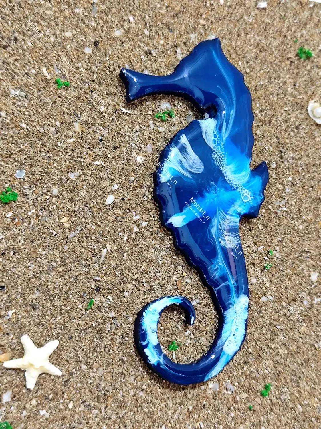 تابلو اسب دریایی رزینی بوشهر|تابلو، نقاشی، عکس|بوشهر, |دیوار