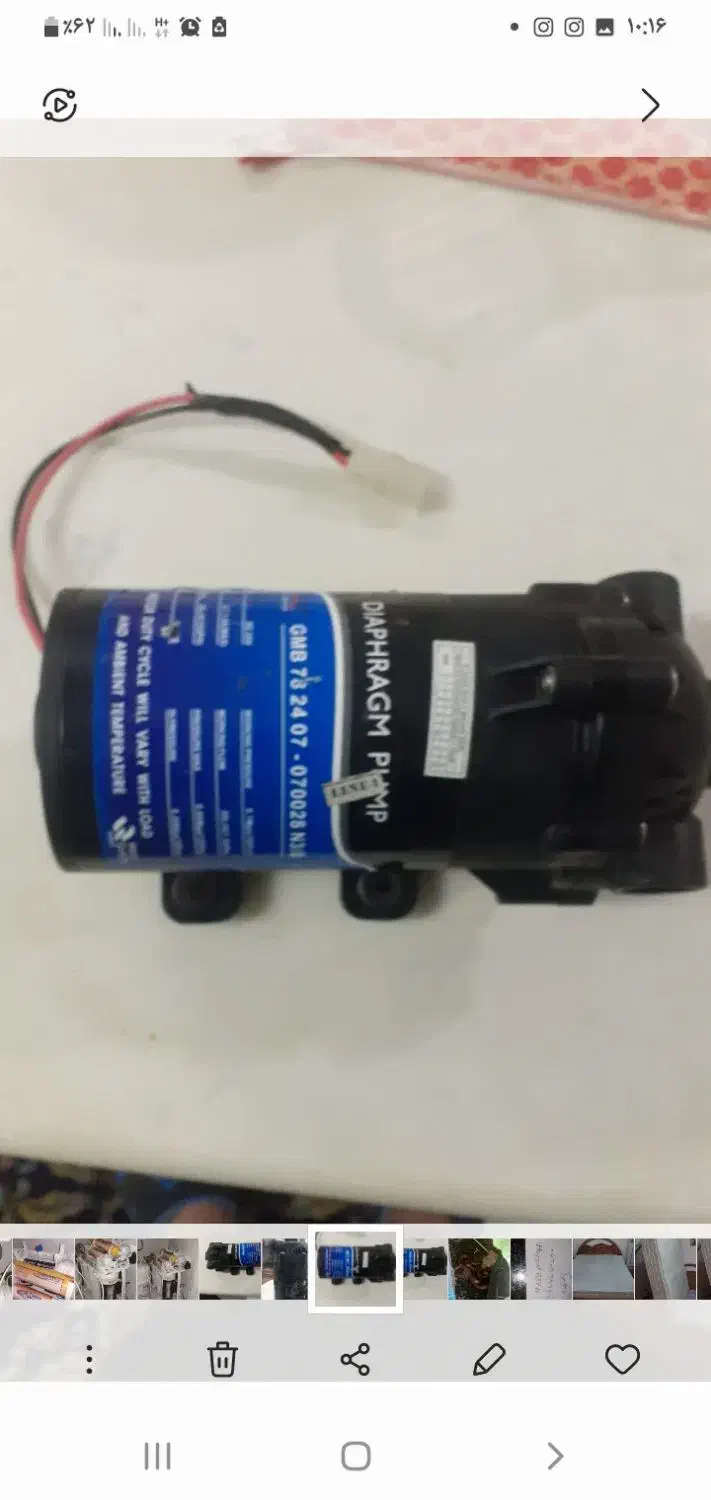 موتور پمب آب تصویه|آبسردکن و تصفیه آب|رودبنه, |دیوار