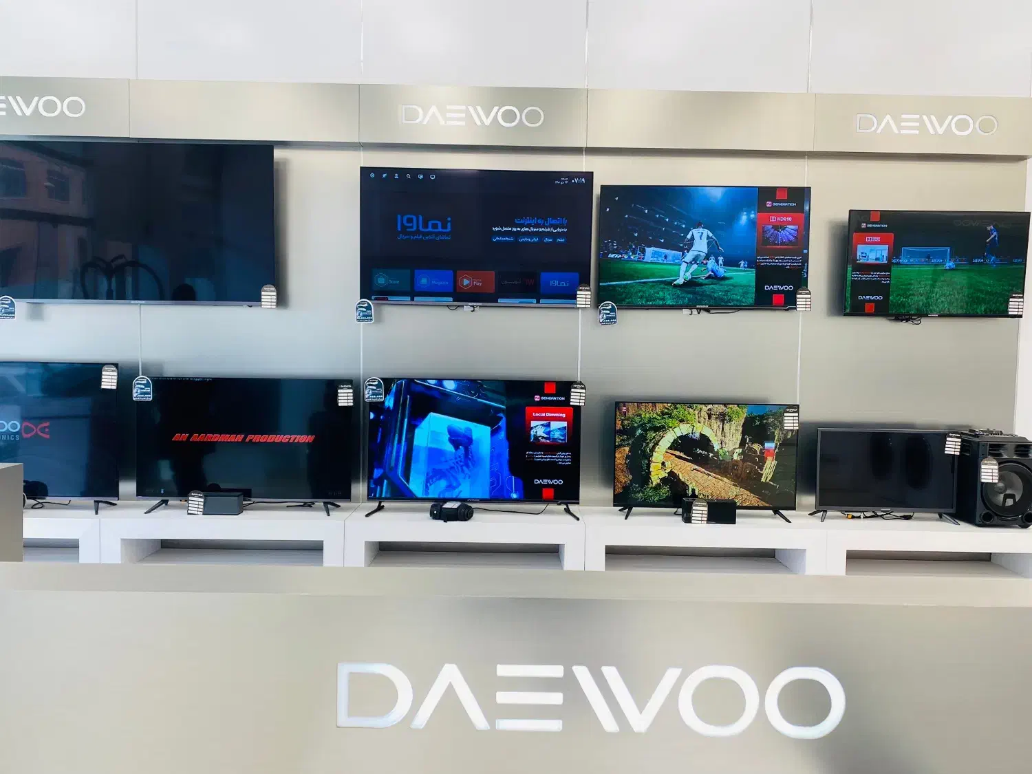 تلویزیون 55 اینچ اقساطی دوو نمایندگی|تلویزیون و پروژکتور|خمین, |دیوار