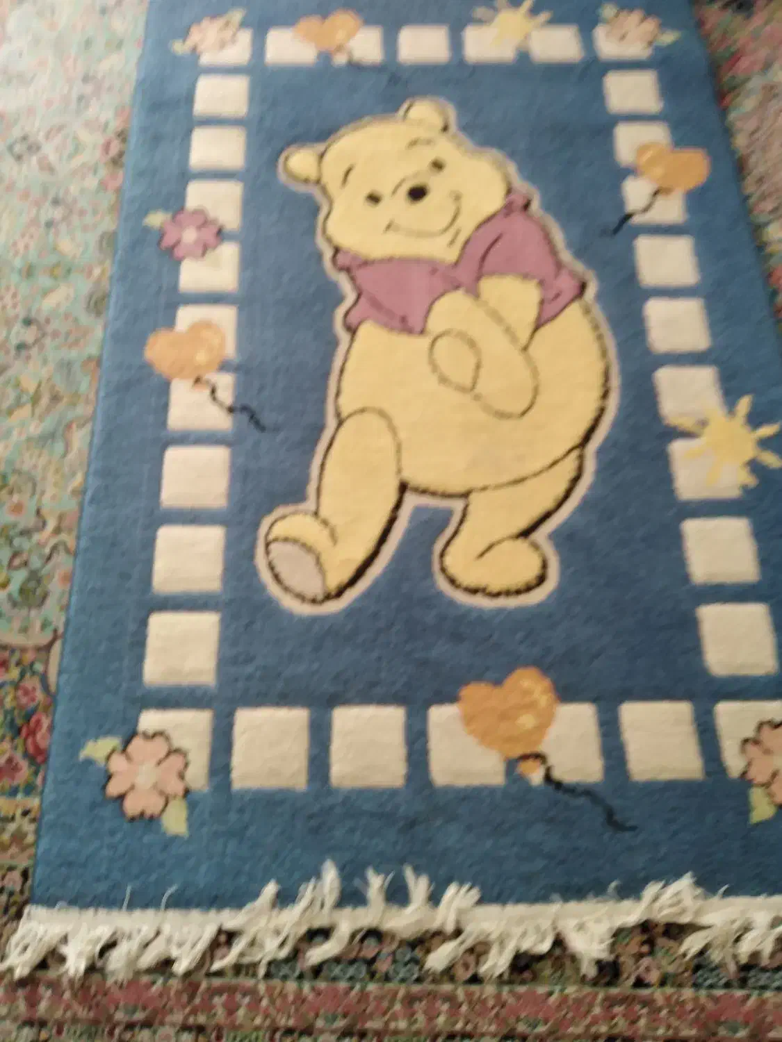 قالیچه صیح سالم درحد نو|فرش|گرگان, |دیوار