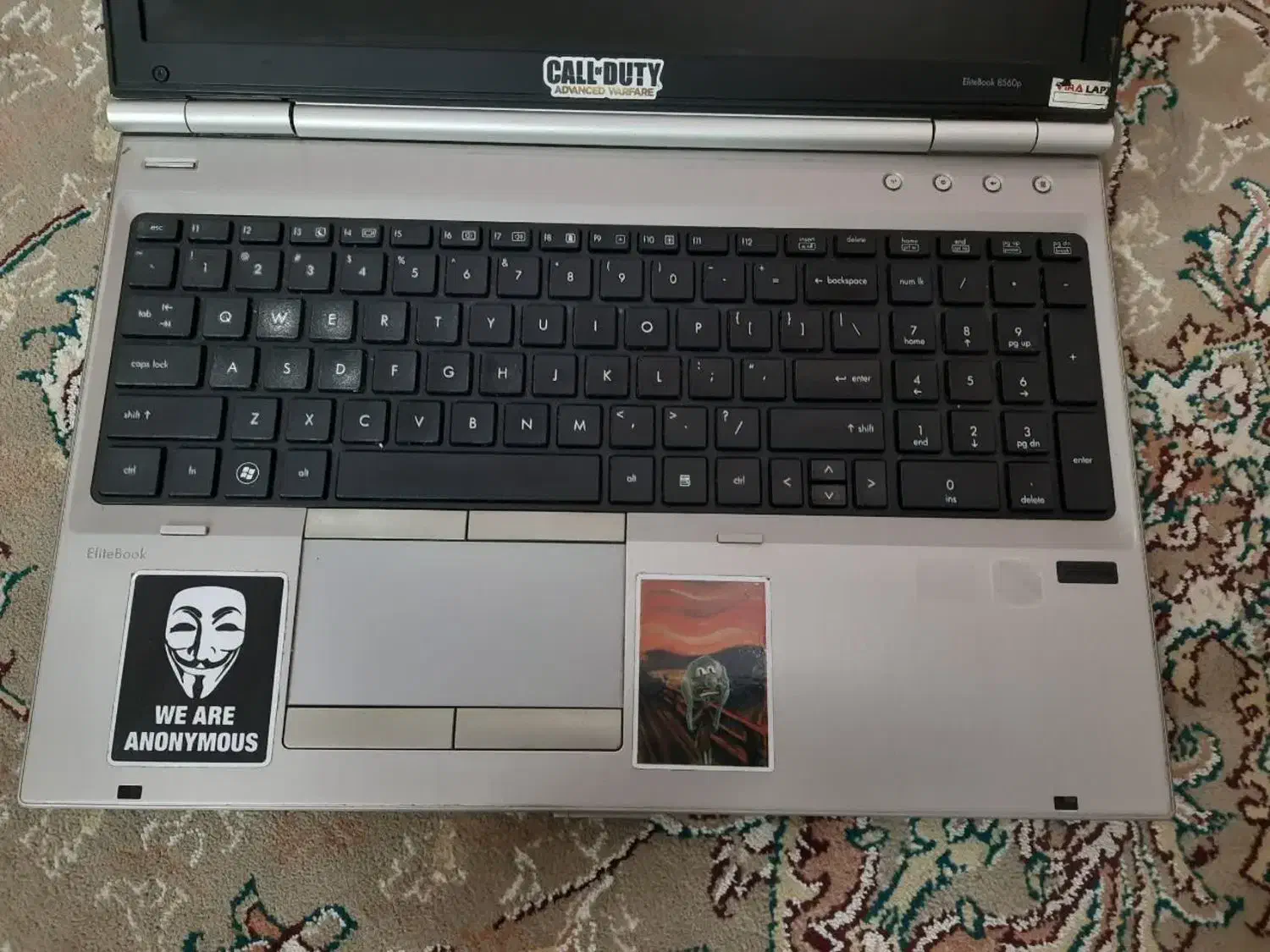 لپتاپ hp 8560 eltie book|رایانه همراه|مشهد, شهید مطهری|دیوار