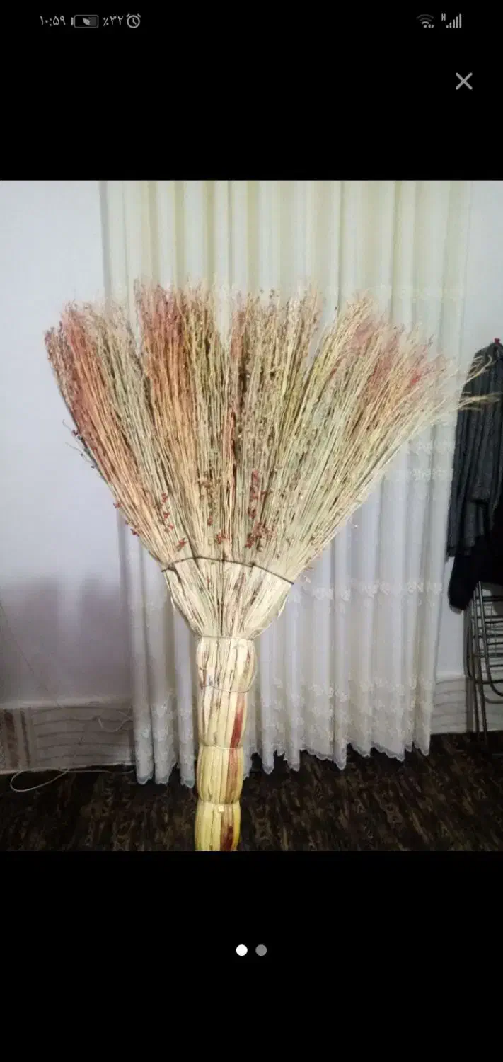 جارو دستی بزرگ و محکم دارم فقط ۸۵ تومن|لوازم نظافت|گنبد کاووس, |دیوار