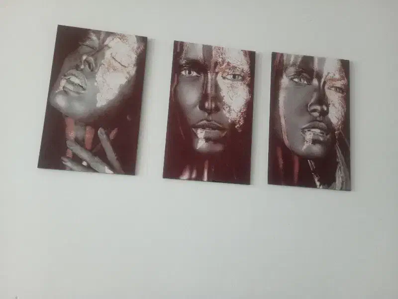 تابلوسه تیکه زیبا|تابلو، نقاشی، عکس|جوانرود, |دیوار