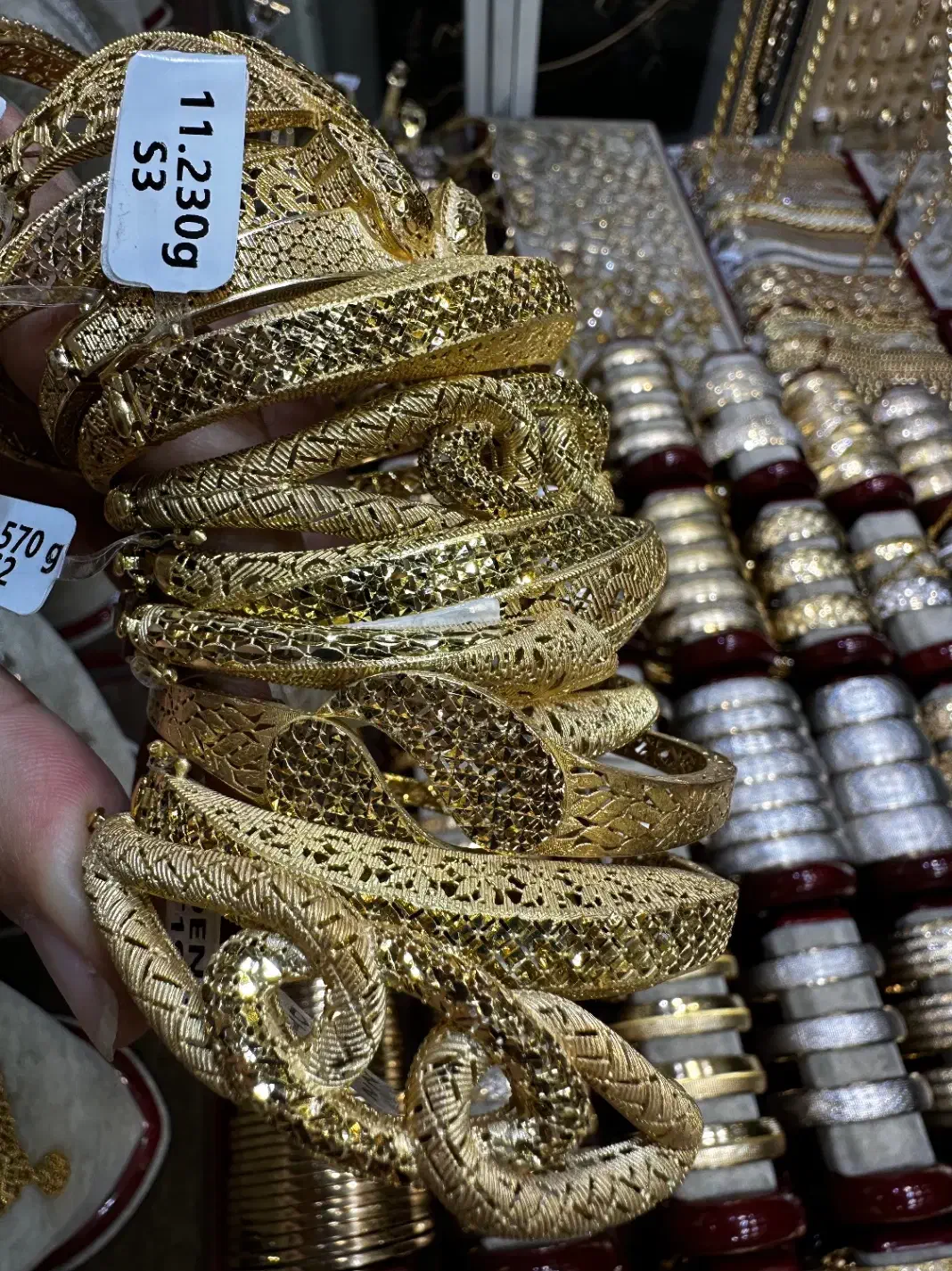 دستبند دنیز 9گرم فقط ۵درصد طلا بدون اجرت|جواهرات|تهران, شهرک ولیعصر شمالی|دیوار