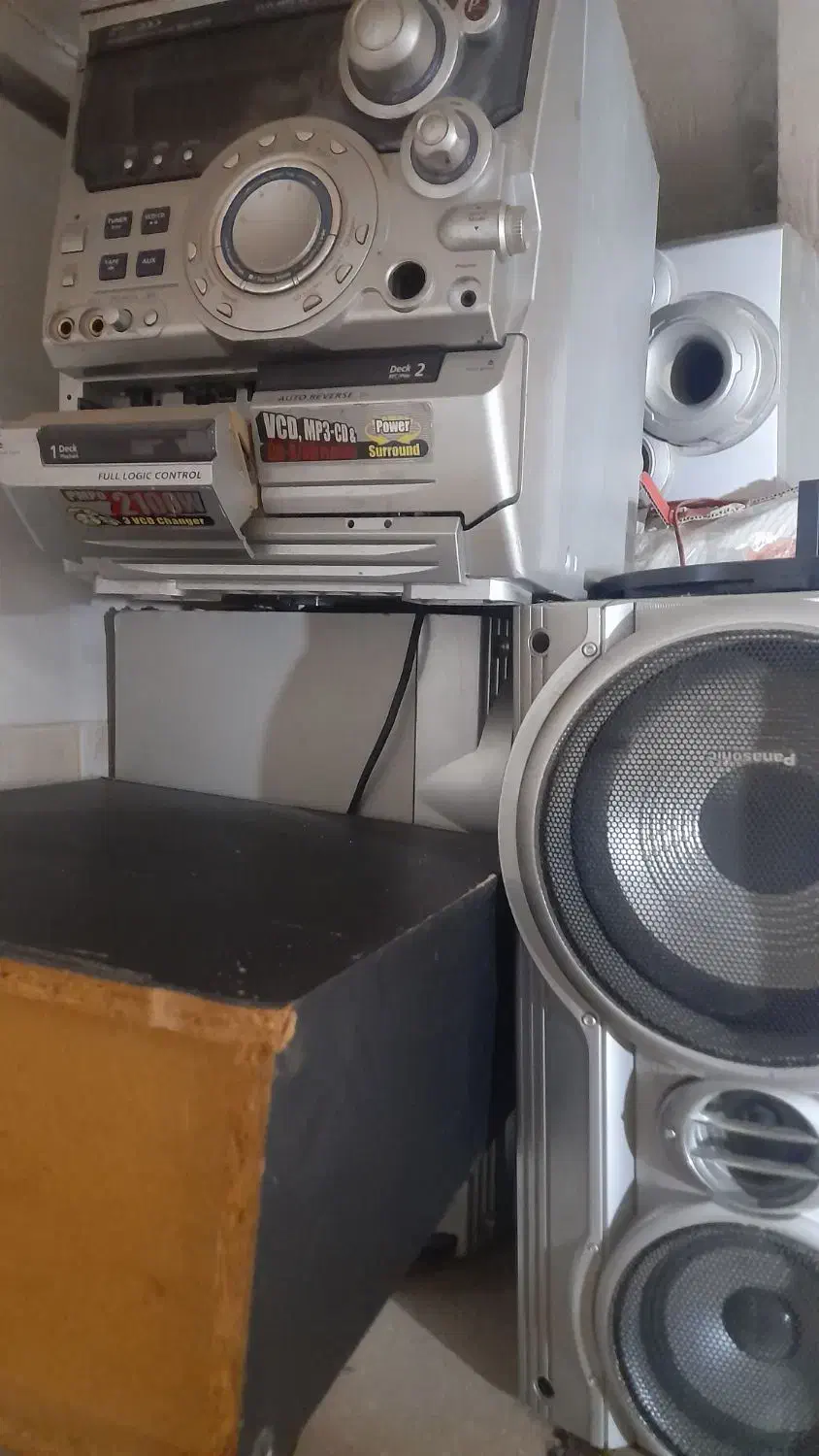 فروش دو دستگاه ضبط سیدی خور|سیستم صوتی خانگی|یاسوج, |دیوار