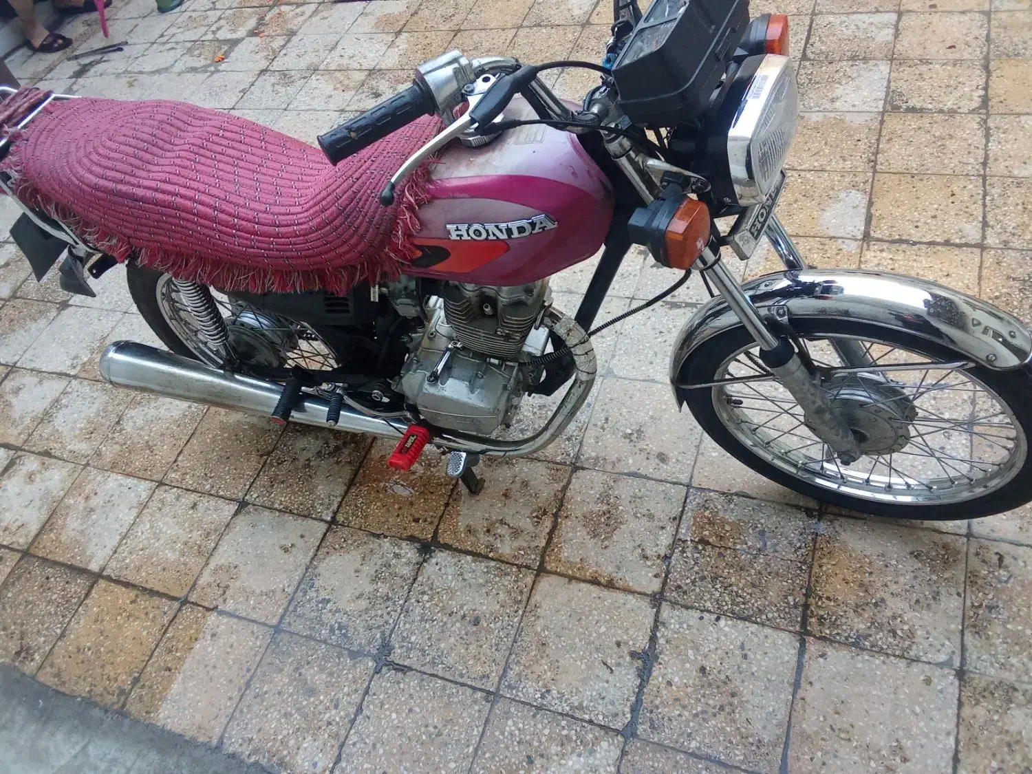 موتور هوندا 160|موتورسیکلت|اهواز, منبع اب|دیوار