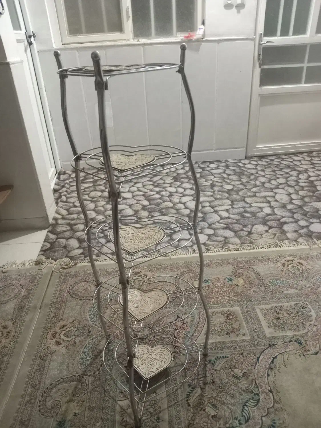 طبق قلبی برای چیدمان قابلمه|آبچکان و نظمدهنده ظروف|قم, شهرک توانیر|دیوار