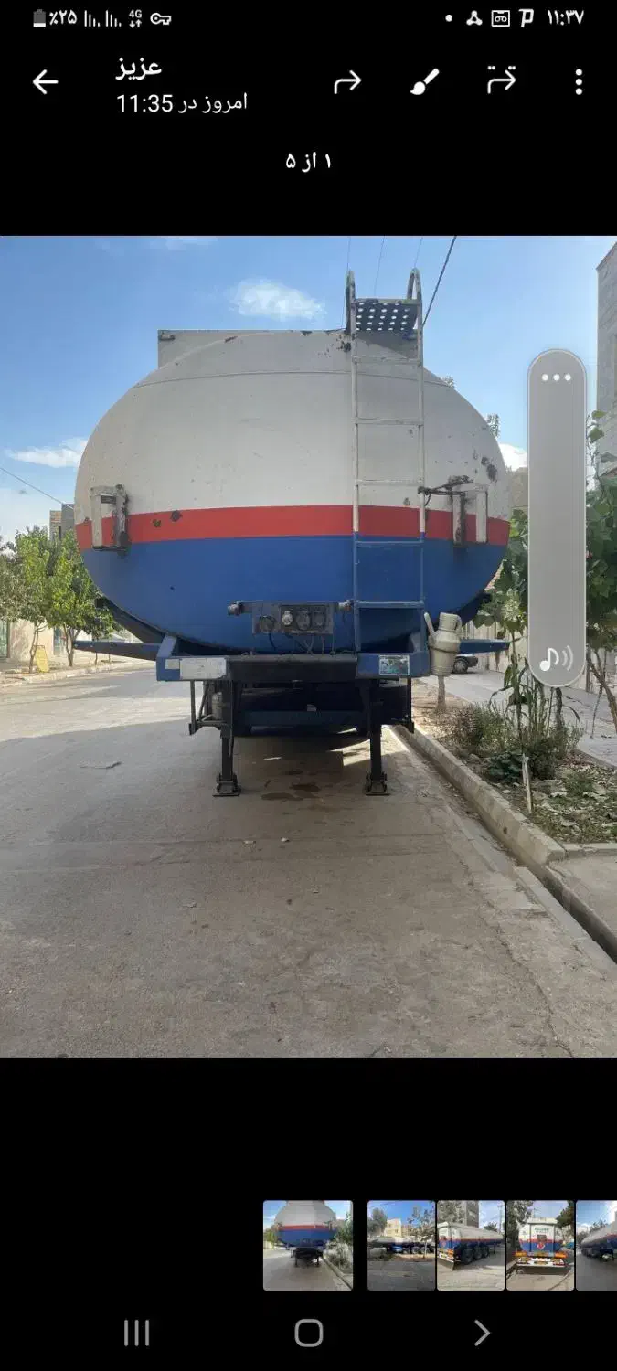 تانکرسوخت اجاره ای|خودرو سنگین|بجنورد, |دیوار