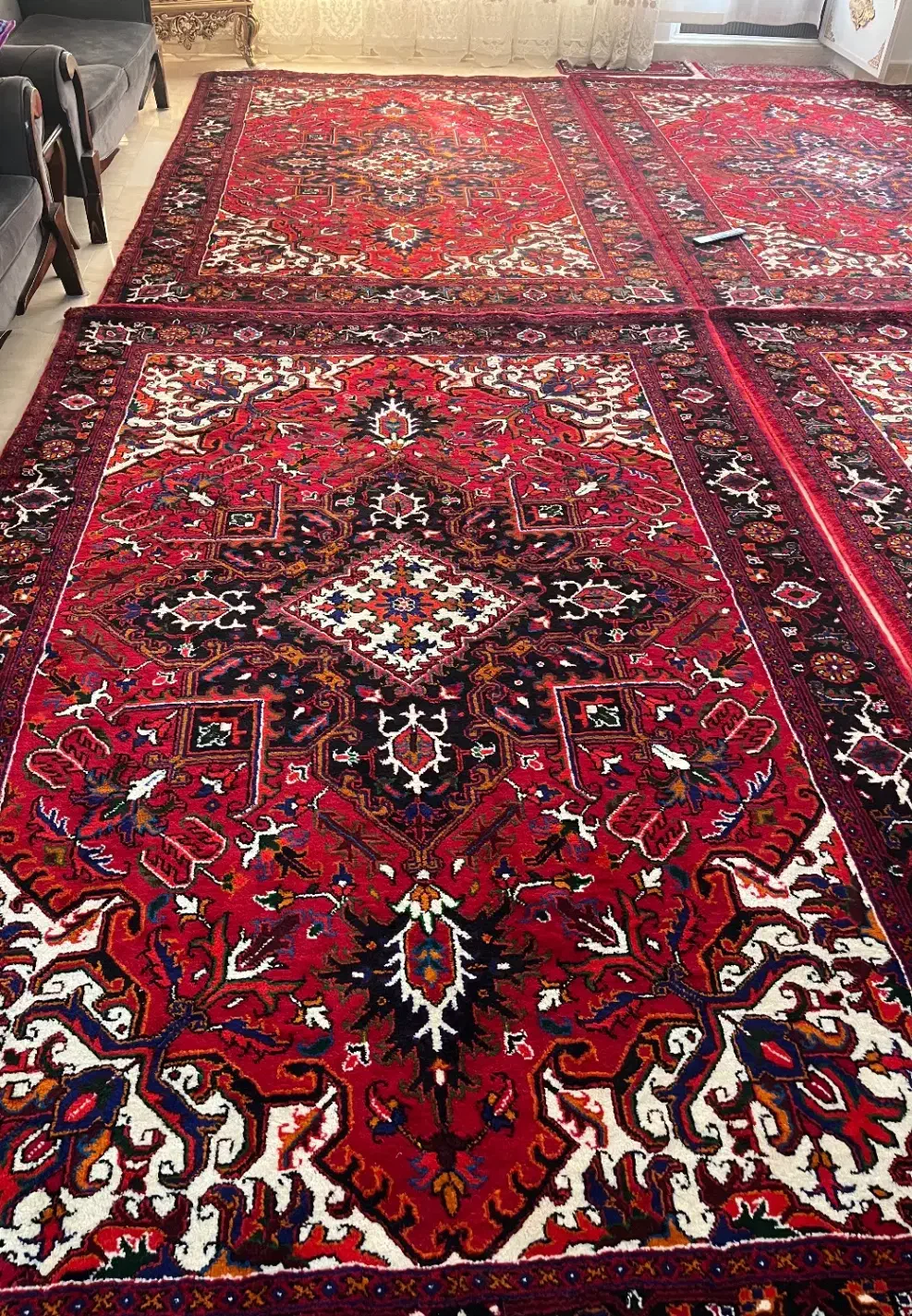 فرش دستبافت ۶ متری طرح شربیان|فرش|قرچک, زیبا شهر|دیوار