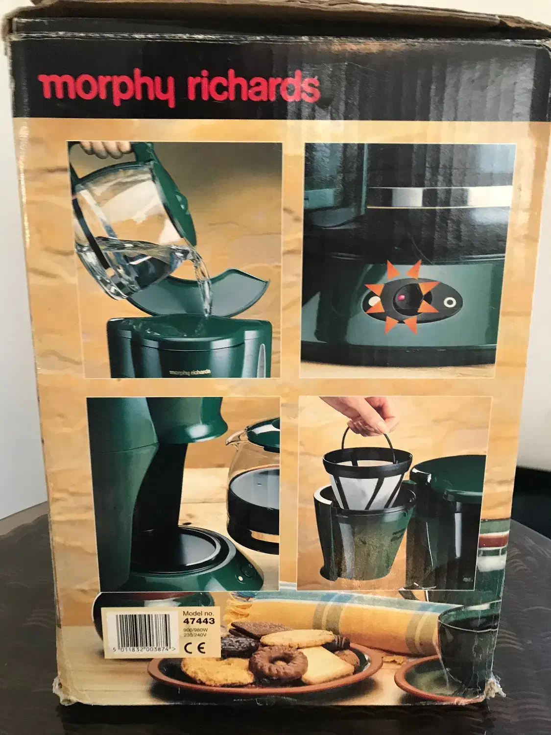 کافی میکر ۱.۸ لیتری برند مورفی ریچاردز|سماور، چایساز، قهوهساز|تهران, شهرک غرب|دیوار