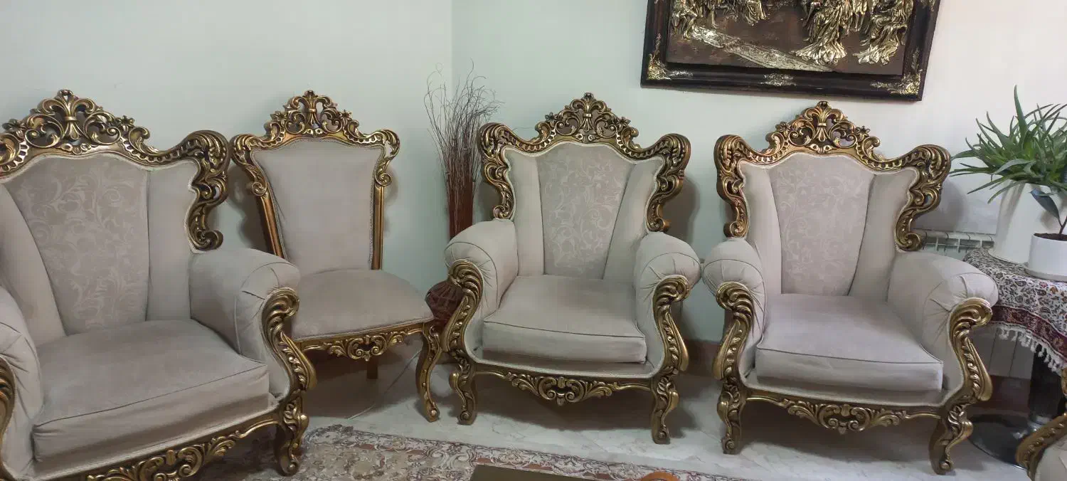 سرویس مبل و ناهارخوری استیل|مبلمان خانگی و میز عسلی|تهران, باغ فیض|دیوار