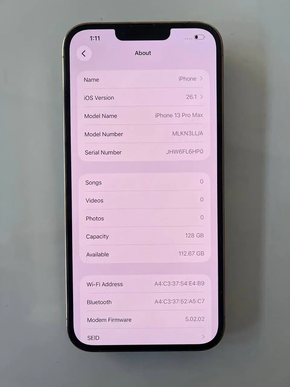 آیفون 13 پرومکس با حافظه 128 گیگ پارت نامبر آمریکا|موبایل|بندر انزلی, تهران|دیوار