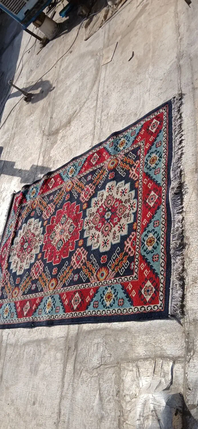 ۲ عدد گلیم فرش|گلیم، جاجیم، گبه|تهران, خواجه نظام الملک|دیوار