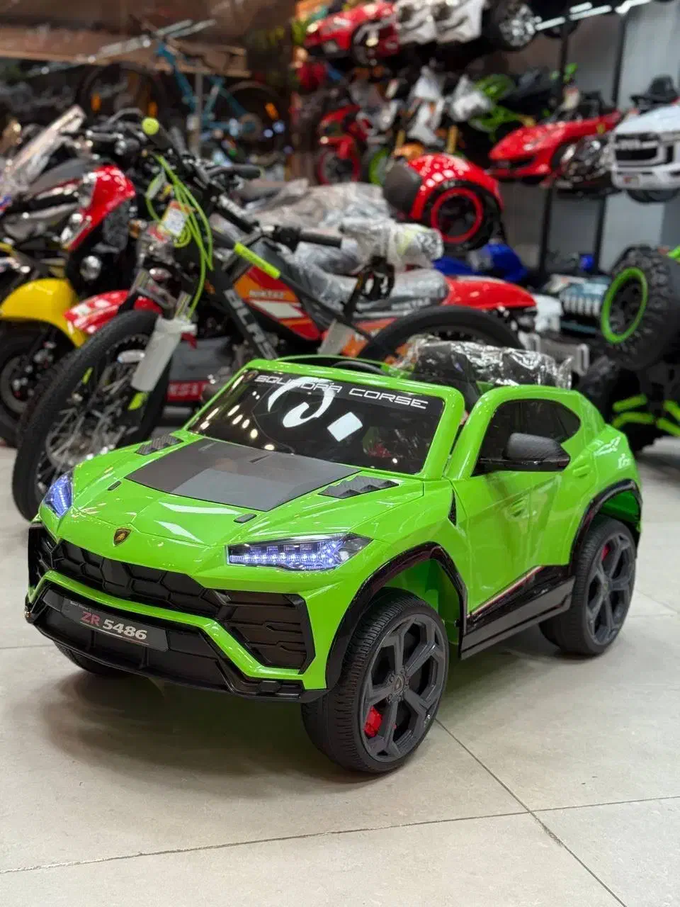 ماشین شارژی شاسی بلند لامبورگینی کدZR 5486|اسباببازی|رشت, دیلمان|دیوار
