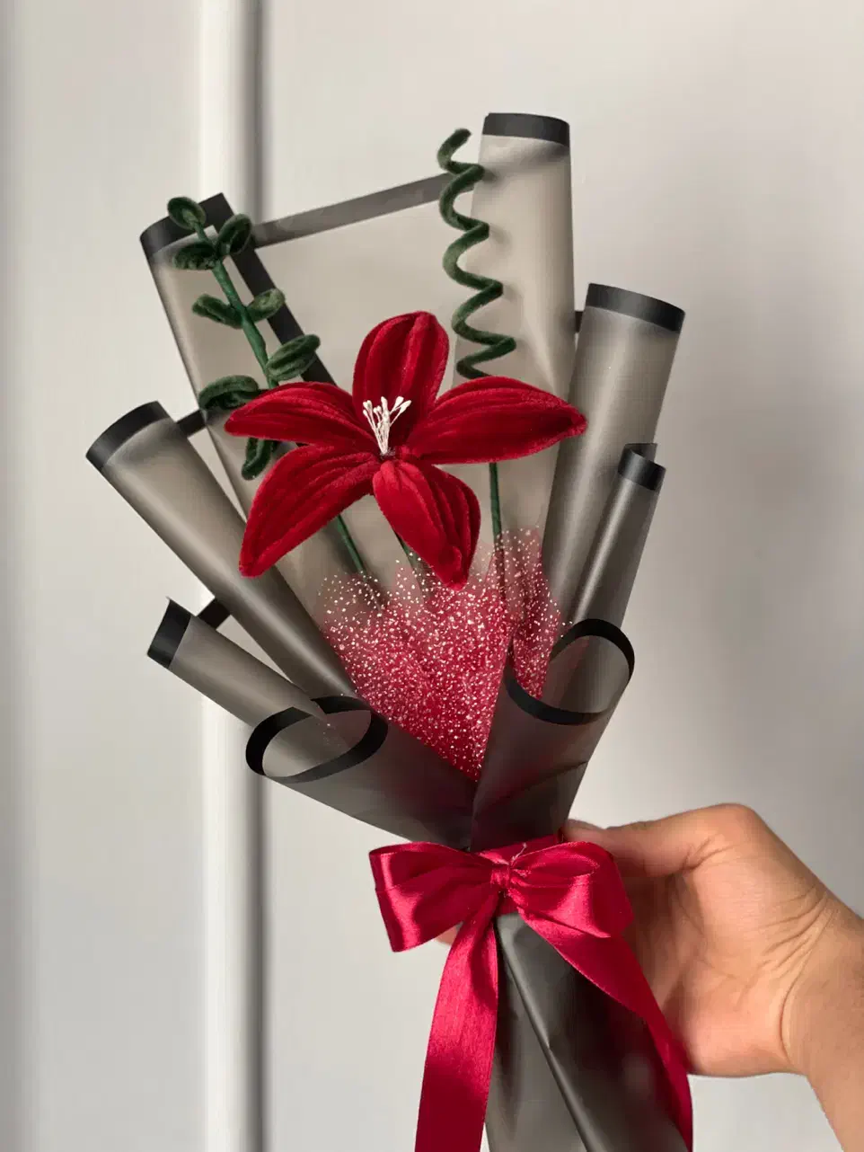 گل ولنتاین|گل مصنوعی|باغستان, |دیوار