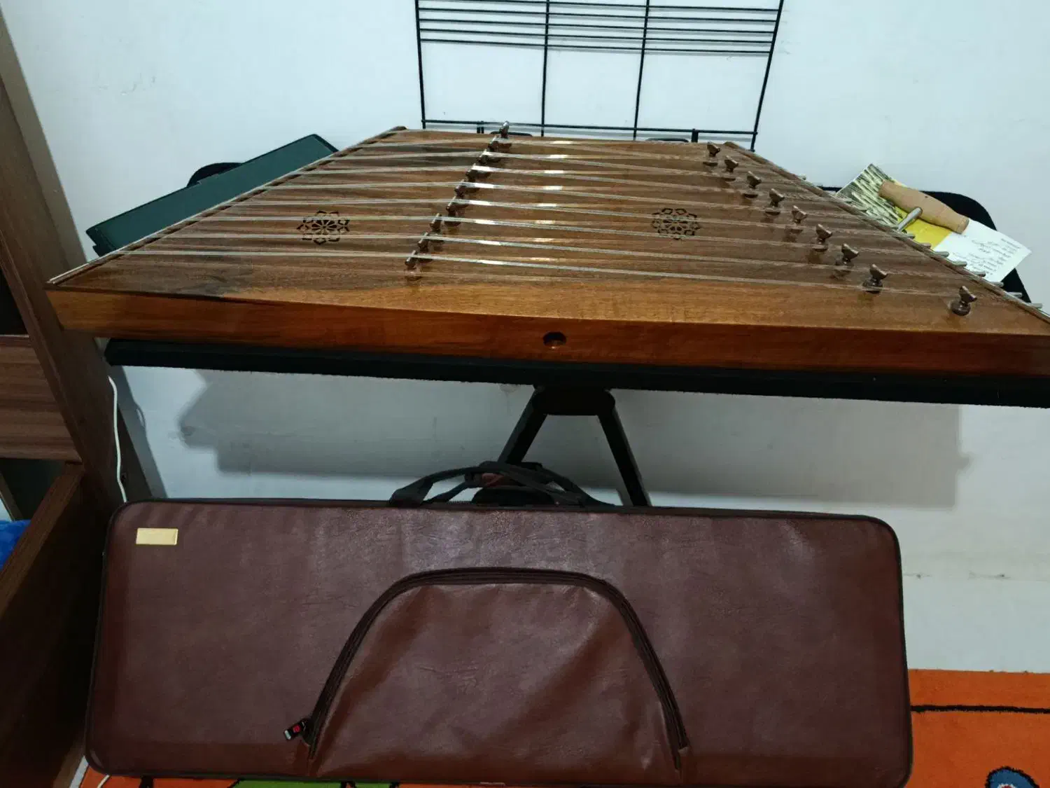 سنتور آفاقی مدل طلایی|سازهای سنتی|هشتگرد, شهرک ایران خودرو|دیوار