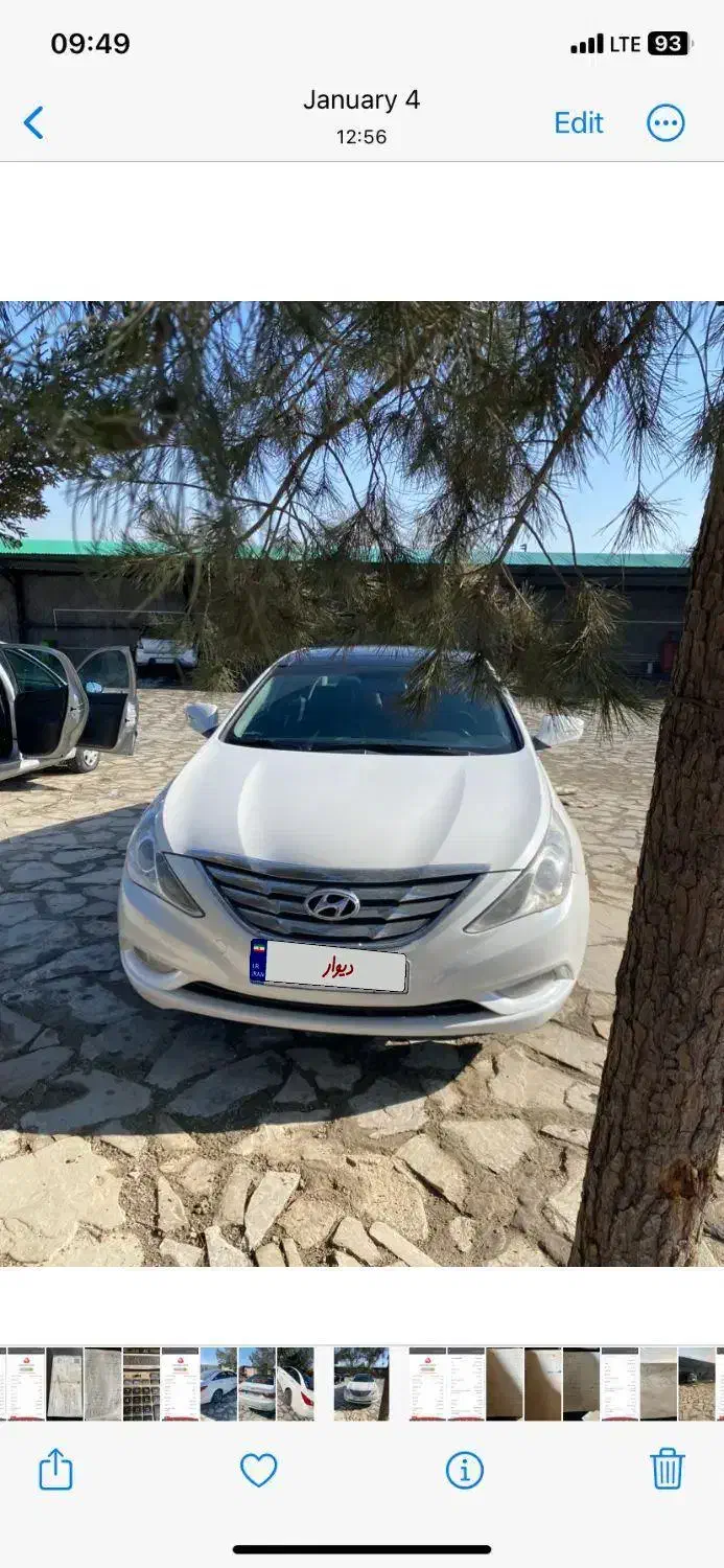 سوناتا yf مدل 2012|خودرو سواری و وانت|چهاردانگه (تهران), |دیوار