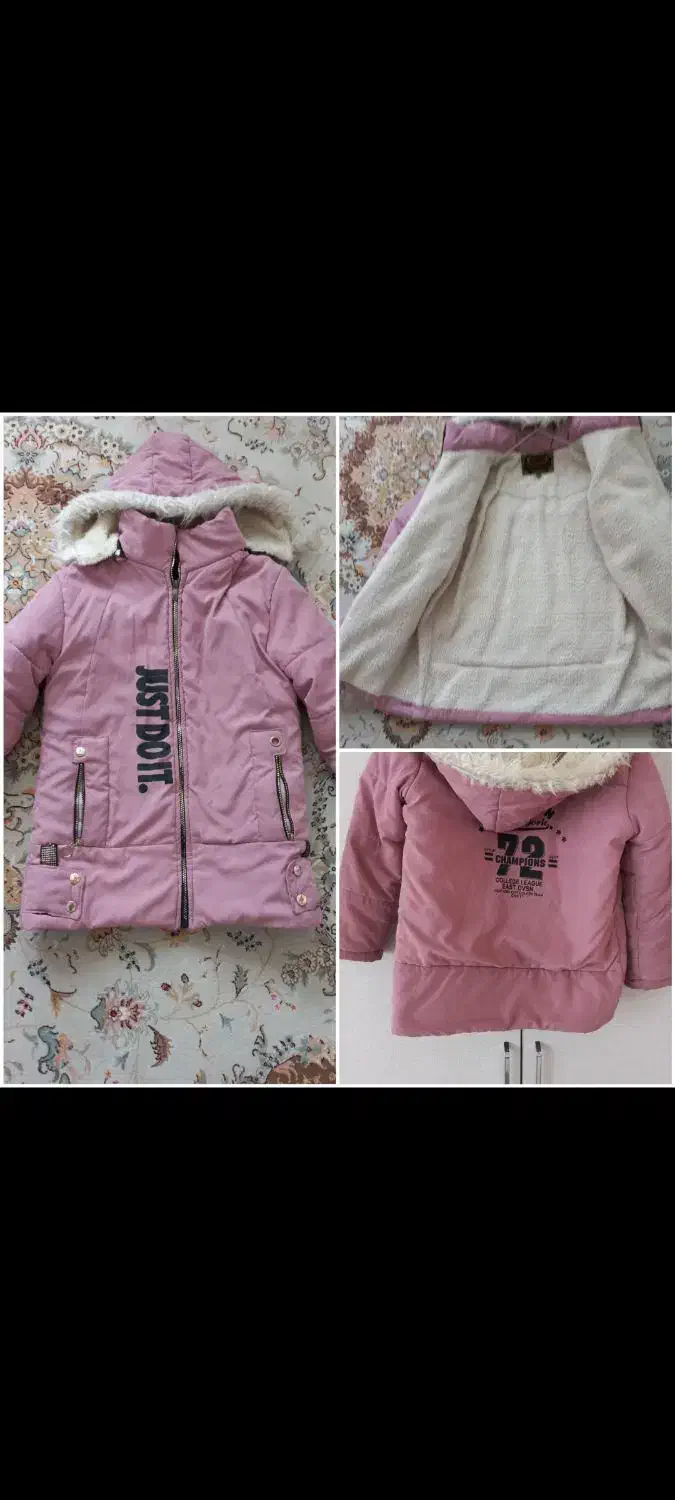 کاپشن در حد نو مناسب سن ۷ تا چند سال|کفش و لباس بچه|ارومیه, |دیوار