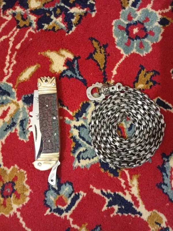 زنجیر یزدی|کلکسیون اشیاء عتیقه|شهرکرد, |دیوار