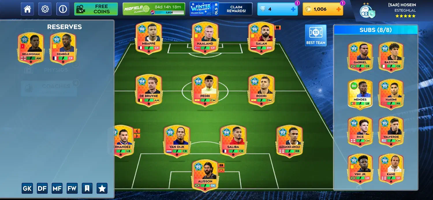 دریم لیگ 2025|کنسول، بازی ویدئویی و آنلاین|فومن, |دیوار