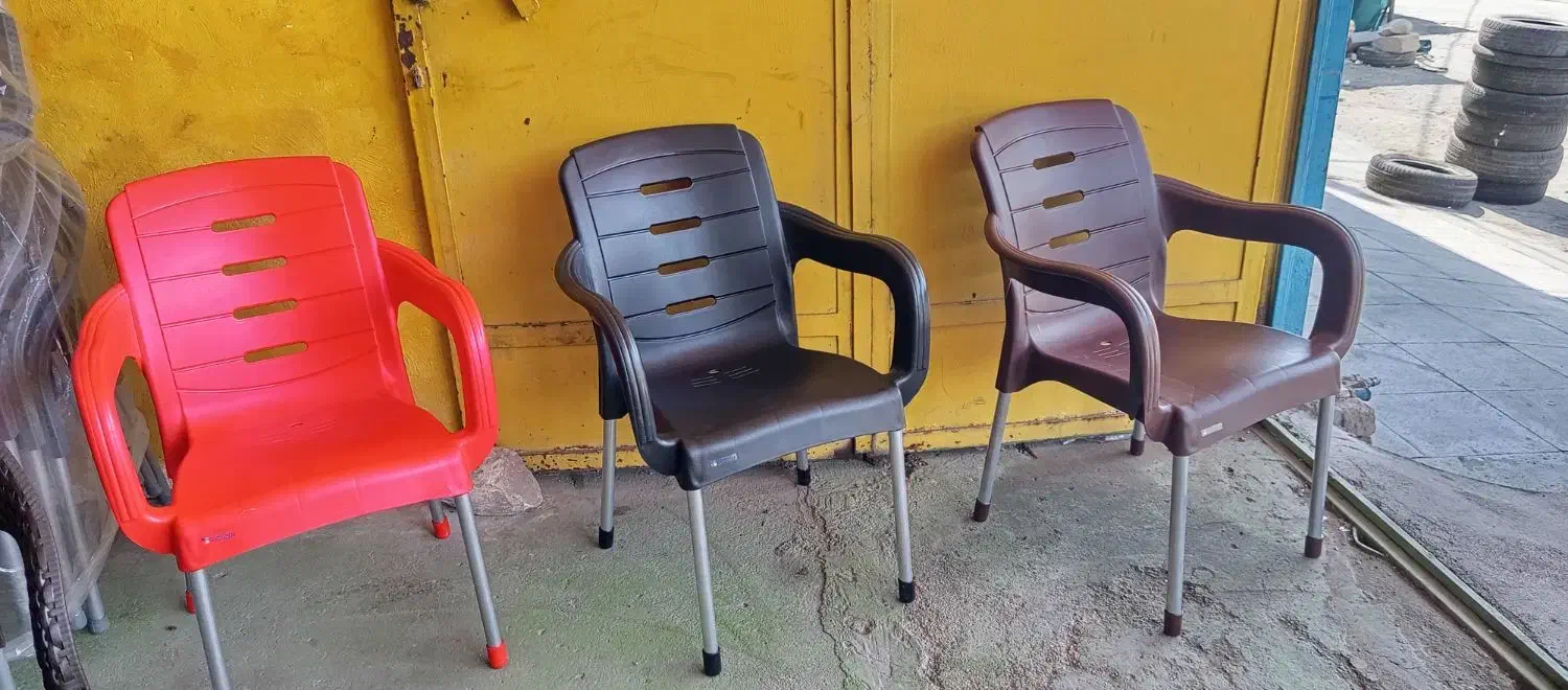 صندلی دسته دار پایه فلزی طرح تسا کد 101|میز و صندلی غذاخوری|سوسنگرد, |دیوار