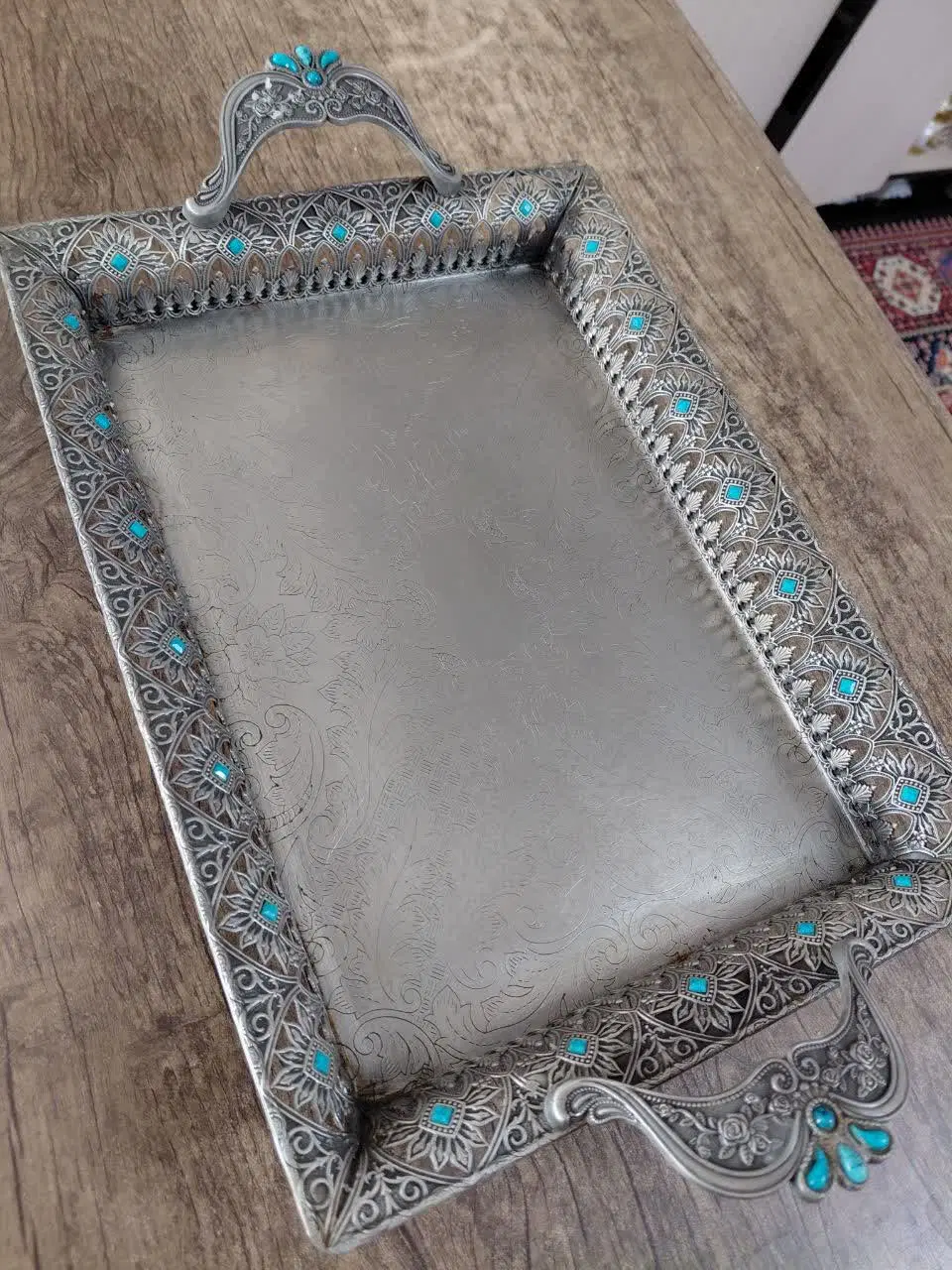 سینی|ظروف سرو و پذیرایی|قم, هفت تیر|دیوار