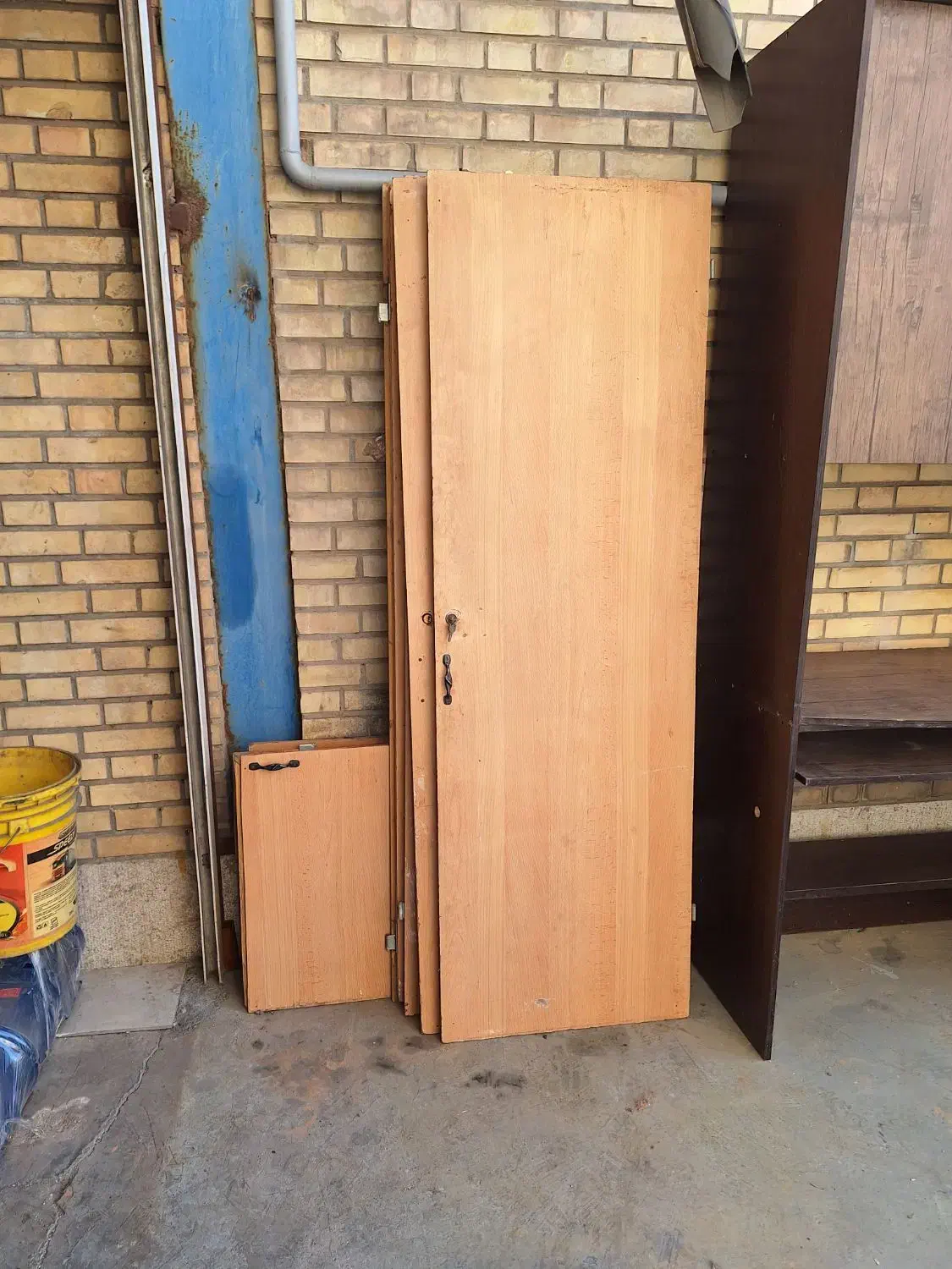 درب کمد دیواری ام دی اف|مصالح و تجهیزات ساختمان|شیراز, شهرک صنعتی شیراز|دیوار