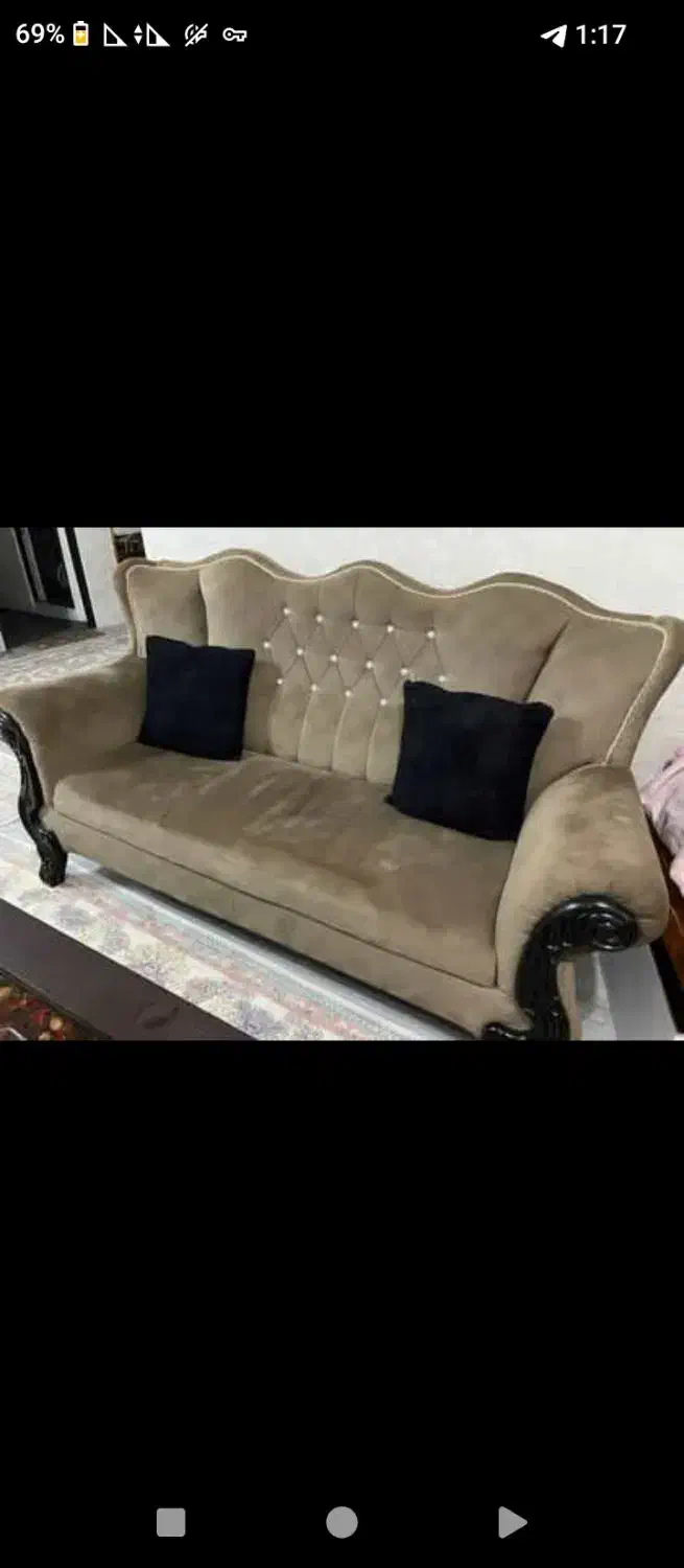 مبل راحتی کلاسیک|مبلمان خانگی و میز عسلی|آستانه اشرفیه, |دیوار