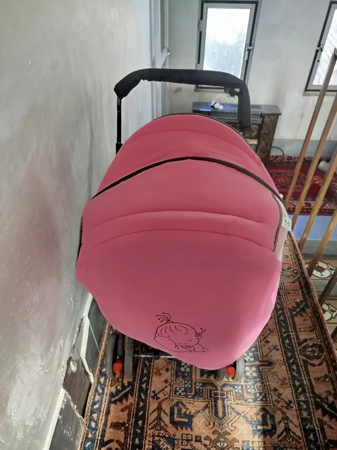 کالسکه کودک در حد نو نو|کالسکه و لوازم جانبی|میانه, |دیوار